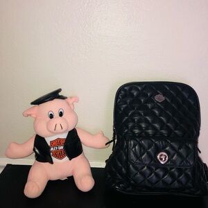 Harley-Davidson Quilted Black Backpack